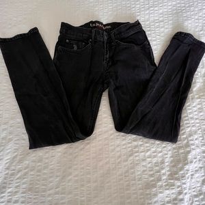 Men’s Black Polo Jeans